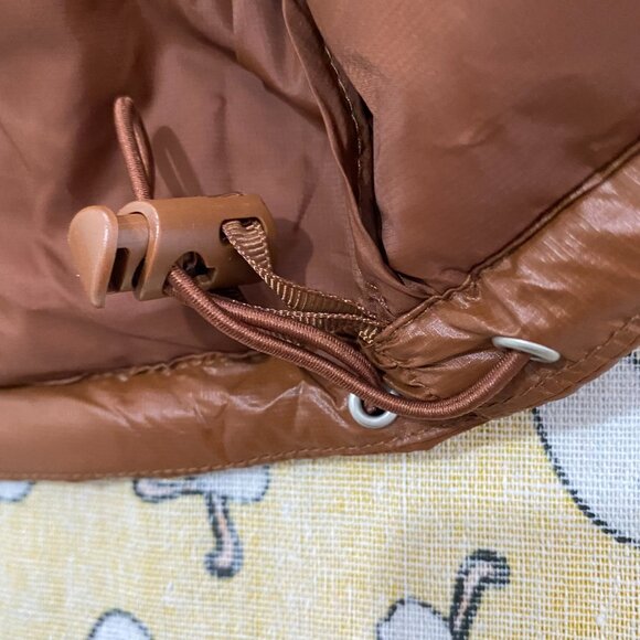 Women's Short Brown The North Face Down Jacket - Picture 8 of 11